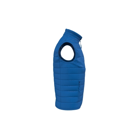 Bodywarmer matelassé femme Bleu Royal – iDeal Basic Brand – vue 3