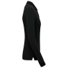 Polo piqué manches longues Bio 180 g/m² femme noir – Kariban – vue 3