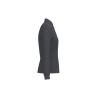 Polo piqué LSL Femme Gris – iDeal Basic Brand – vue 3