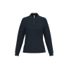 Polo piqué LSL Femme Marine – iDeal Basic Brand (IB291)