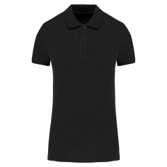 Polo piqué bio 180 g/m² femme noir – Kariban