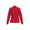 Polo piqué LSL femme Rouge iDeal Basic Brand – vue 2