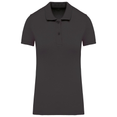 Polo piqué Bio 180 femme Gris – Kariban