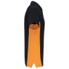 Polo Piqué Bicolore Homme Orange/Noir Kariban – vue 3