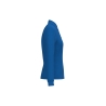 Polo piqué LSL femme Bleu Royal – iDeal Basic Brand – vue 3