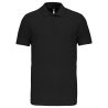 Polo piqué manches courtes homme Noir – Kariban