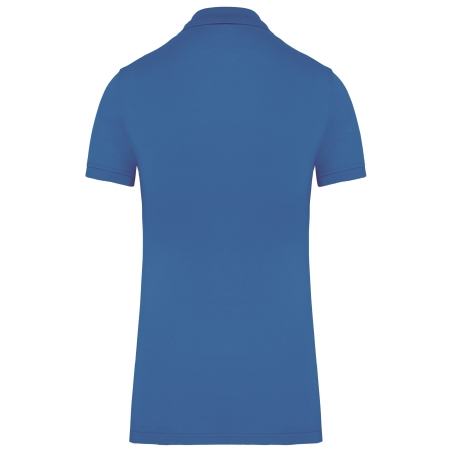 Polo piqué Bio 180 g/m² Femme Bleu Royal Kariban – vue 2