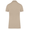 Polo piqué bio 180 g/m² femme beige Kariban – vue 2