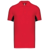 Polo Piqué Bicolore Homme Noir – Kariban