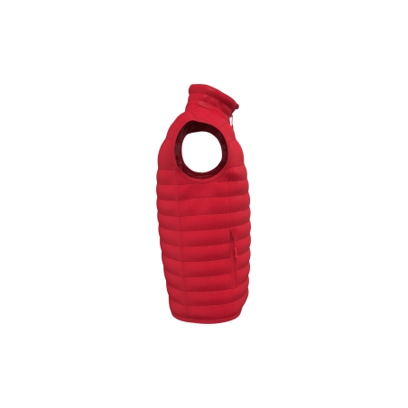 Bodywarmer Matelassé Homme Rouge – iDeal Basic Brand – vue 3