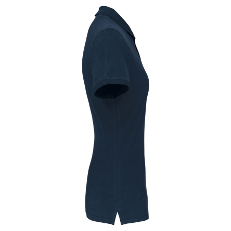Polo piqué Bio 180 g/m² femme marine – Kariban – vue 3