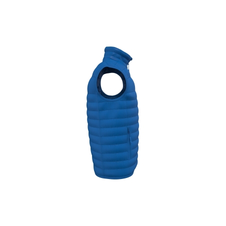 Bodywarmer matelassé homme Bleu Royal iDeal Basic Brand – vue 3