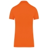 Polo piqué Bio 180 g/m² femme orange – Kariban – vue 2