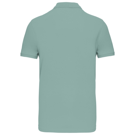 Polo piqué manches courtes homme Vert Sage – Kariban – vue 2