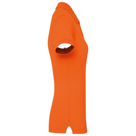 Polo piqué Bio 180 g/m² femme orange – Kariban – vue 3