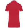 Polo Piqué Bio 180 Femme Rouge | Kariban – vue 2