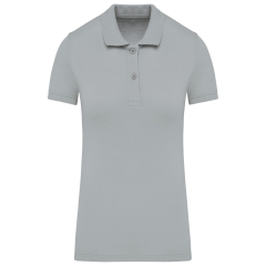 Polo piqué Bio180 femme Kariban – Gris Snow Grey