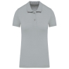 Polo piqué Bio180 femme Kariban – Gris Snow Grey