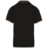 Polo Maille Piquée Manches Courtes Homme Noir – Kariban – vue 2