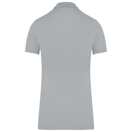 Polo piqué Bio180 femme Kariban – Gris Snow Grey – vue 2