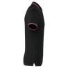 Polo Maille Piquée Manches Courtes Homme Noir – Kariban – vue 3