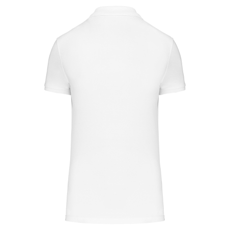 Polo piqué Bio180 femme blanc – Kariban – vue 2