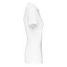 Polo piqué Bio180 femme blanc – Kariban – vue 3