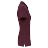 Polo Piqué Bio 180 Femme Bordeaux – Kariban – vue 3