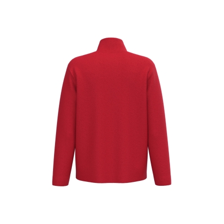 Veste polaire unisexe Rouge – iDeal Basic Brand 280 g/m² – vue 2