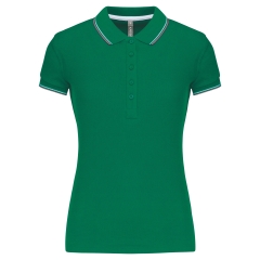 Polo manches courtes femme Blanc – Kariban Sailing