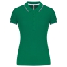 Polo manches courtes femme Blanc – Kariban Sailing