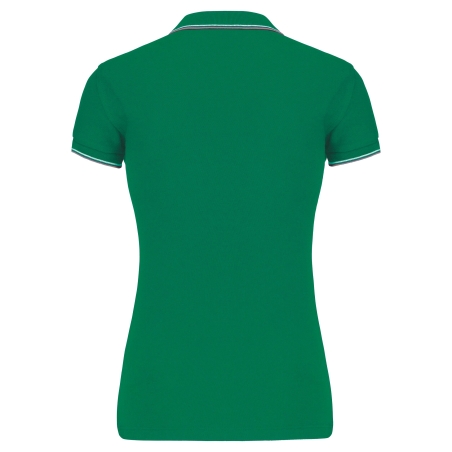 Polo manches courtes femme Blanc – Kariban Sailing – vue 2