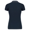 Polo manches courtes femme Blanc – Kariban Sailing 220 g/m² – vue 2