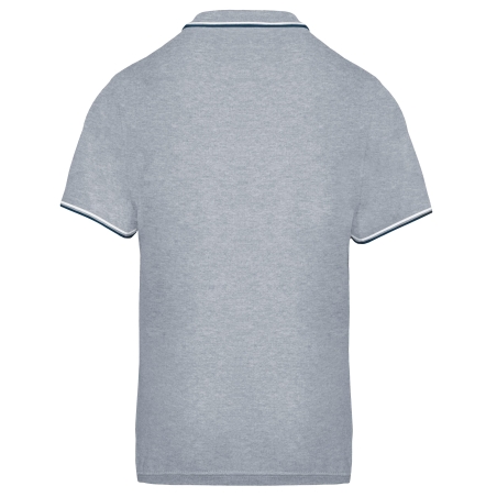 Polo Blanc Homme Maille Piquée Kariban – Coton 220 g/m² – vue 2