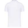 Polo col mao manches courtes homme Blanc / Marine Kariban – vue 2