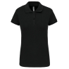 Polo piqué manches courtes femme Noir – Kariban