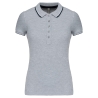 Polo Manches Courtes Femme Blanc Kariban – Coton Piqué