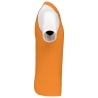 Polo Baseball Manches Courtes Orange Kariban – Coton Piqué – vue 3