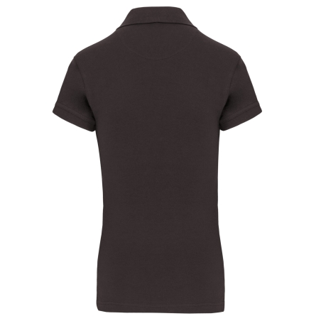 Polo piqué manches courtes femme Gris – Kariban – vue 2