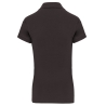 Polo piqué manches courtes femme Gris – Kariban – vue 2