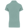 Polo piqué femme manches courtes Vert Sage Kariban – vue 2