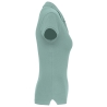Polo piqué femme manches courtes Vert Sage Kariban – vue 3