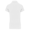 Polo Piqué Manches Courtes Femme Blanc Kariban – vue 2