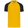 Polo Baseball Manches Courtes Kariban Noir – Style Sportswear