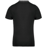 Polo jersey bicolore homme Noir / Gris chiné Kariban – vue 2