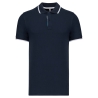 Polo Manches Courtes Homme Turquoise Kariban – Sailing