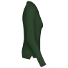 Polo piqué manches longues femme Vert Forest Green – Kariban – vue 3