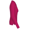 Polo piqué manches longues femme Fuchsia – Kariban – vue 3