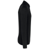 Polo Jersey Manches Longues Homme Noir – Kariban – vue 3