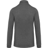 Polo Jersey Manches Longues Homme Gris Chiné Kariban – vue 2